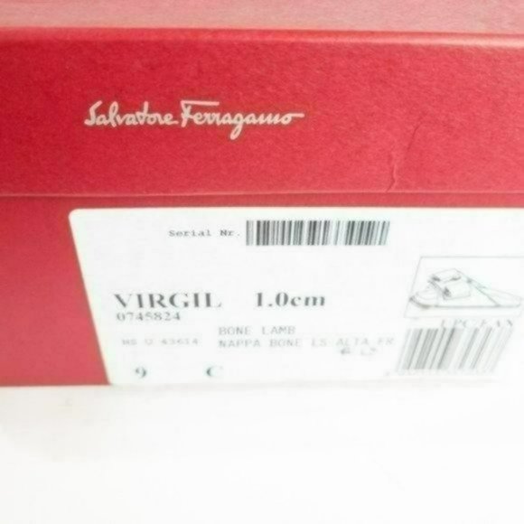 Salvatore Ferragamo Virgil Leather Slides-9W - Picture 8 of 9